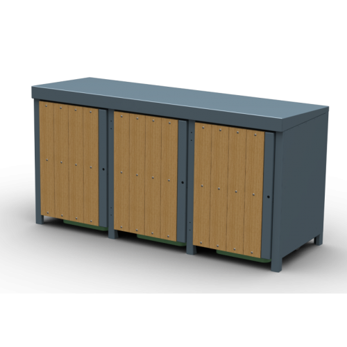Wheelie Bin Storage Unit
